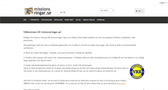 Desktop Screenshot of missionsringar.se
