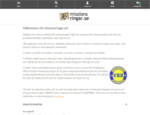 Tablet Screenshot of missionsringar.se